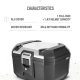 Foto 4 de MALETA SHAD TR46 ALUMINIUM (D0TR46200)