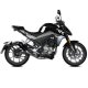 Foto 1 de MIVV FULL SYSTEM 1X1 X-M1 BLACK CF MOTO 300NK 2021-24 (CF.007.LC4B)