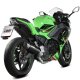 Foto 3 de MIVV FULL SYSTEM 2X1 GPPRO BLACK KAWASAKI NINJA 650  Z650 2024-25 (SOK) (K.058.KXBP)
