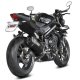 Foto 3 de MIVV FULL SYSTEM 3X1 SR-1 BLACK TITANIUM TRIUMPH STREET TRIPLE 765 R  RS 2025  2025 (T.030.LR1TB)
