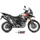 Foto 2 de MIVV SLIP-ON SPEED EDGE BLACK TRIUMPH TIGER 900  GT  PRO  RALLY 2024-25 (T.028.LRB)