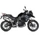 Foto 2 de MIVV SLIP-ON SPEED EDGE ST. STEEL CON TAPA CARBONO BMW F 800 GS 2024-25 (B.044.LRX)