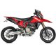 Foto 2 de MIVV SLIP-ON X-M5 BLACK DUCATI HYPERMOTARD 698 MONO 2024-25 (D.055.LC5B)