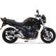 Foto 2 de MIVV SUZUKI GSF 650 BANDIT (05-06) SLIP-ON GP STEEL BLACK
