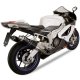 Foto 3 de MIVV APRILIA RSV 1000 (04-08) 2 SLIP-ON GP STEEL BLACK