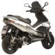 Foto 3 de MIVV GILERA RUNNER 200 (03-04) SLIP-ON GP STEEL BLACK