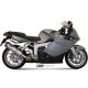 Foto 2 de MIVV BMW K 1200 R  S  GT (05-) SLIP-ON OVAL TITANIO