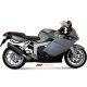 Foto 2 de MIVV BMW K 1200 R  S  GT (05-) SLIP-ON SUONO STEEL BLACK