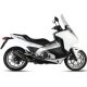 Foto 2 de MIVV HONDA INTEGRA 700 (12-) SLIP-ON SUONO STEEL BLACK