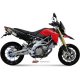 Foto 2 de MIVV APRILIA DORSODURO 750 (08-) 2 SLIP-ON SUONO INOX.