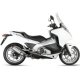 Foto 2 de MIVV HONDA INTEGRA 700 (12-) SLIP-ON SUONO INOX.