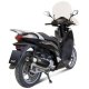 Foto 2 de MIVV HONDA SH 300 (07-) Imp. compl.Full sys. 1x1 - INOX.