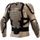 Foto 2 de PETO ALPINESTARS BIONIC ACTION V3 ALUMINUM BLACK RED FLUO