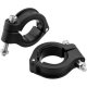 Foto 1 de PUIG 22513N JUEGO BRIDAS DE 33MM PARA FAROS AUX.BEAMBEAM 2.0. CNEGRO