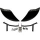 Foto 1 de PUIG 22666N DEFLECTOR AERO RUEDA HONDA CB1000 HORNET 25SP CNEGRO