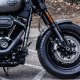 Foto 2 de PUIG 22975N FALDÓN DELANTERO GUARDABARROS HARLEY DAVIDSON FAT BOB FXFBS