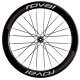 Foto 2 de RUEDA TRASERA SPECIALIZED RAPIDE SPRINT CLX 700C SATIN CARBON  GLOSS BLACK