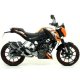 Foto 2 de SILENCIADOR ALLUMINIO DARK THUNDER KTM DUKE 12511  KTM DUKE 20012-13 CFOND.CARBY RIC.ARROW OMOLOGA