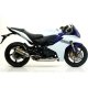 Foto 2 de SILENCIADOR ALLUMINIO THUNDER HONDA CB 600 F HORNET07-13  CBR 600 F11-13 CFOND. CARBY OMOLOGATA