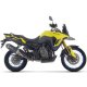 Foto 2 de SILENCIADOR EXPLORER DE ALUMINIO NEGRO SUZUKI V-STROM 800DESE 2025 (ARROW 72691AKN)