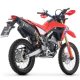 Foto 3 de SILENCIADOR ICON DE ALUMINIO NEGRO HONDA CRF300L E5+ 2025 (ARROW 72013AKN)