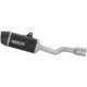 Foto 1 de SILENCIADOR INDY RACE EVO DE ALUMINIO DARK FONDO EN CARBONO KTM 125 ENDURO R  SMC-R 20252026 (ARROW 72672AKN)