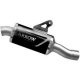 Foto 1 de SILENCIADOR INDY RACE EVO DE ALUMINIO NEGRO COPA ACERO BMW R1300GS 24 (ARROW 72651AON)