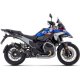 Foto 2 de SILENCIADOR INDY RACE EVO DE ALUMINIO NEGRO COPA ACERO BMW R1300GS 24 (ARROW 72651AON)