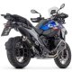 Foto 3 de SILENCIADOR INDY RACE EVO DE ALUMINIO NEGRO COPA ACERO BMW R1300GS 24 (ARROW 72651AON)