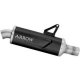Foto 1 de SILENCIADOR INDY RACE EVO DE ALUMINIO NEGRO COPA ACERO KOVE 800X PRO  800 RALLY E5+ 2025 (ARROW 72667AON)