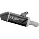 Foto 1 de SILENCIADOR INDY RACE EVO DE ALUMINIO NEGRO COPA CARBONO MOTO GUZZI STELVIO 2025 (ARROW 77506AKN)