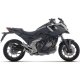 Foto 2 de SILENCIADOR INDY RACE EVO DE ALUMINIO NEGRO HONDA NC750X E5+ 2025 (ARROW 71997AKN)