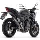 Foto 3 de SILENCIADOR INDY RACE EVO DE ALUMINIO NEGRO HONDA NX 500 2024 (ARROW 71964AKN)