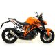 Foto 2 de SILENCIADOR INOX X-KONE KTM SUPERDUKE 1290 R14 CON FOND.CARBY RIC.ARROW OMOLOGATA
