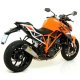 Foto 3 de SILENCIADOR INOX X-KONE KTM SUPERDUKE 1290 R14 CON FOND.CARBY RIC.ARROW OMOLOGATA