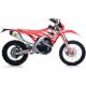 Foto 2 de SILENCIADOR OMOLOGATA RACE TECH ALLUMINIO TUBO UNION SALDATO HONDA CRF 450L 19 CON FOND.CARBY RICAMB