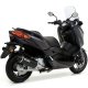 Foto 3 de SILENCIADOR OMOLOGATA URBAN ALLUMINIO DARK YAMAHA X-MAX 125 1820 RICAMBIO ARROW