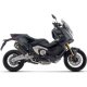 Foto 2 de SILENCIADOR RACE-TECH DE ALUMINIO NEGRO COPA CARBONO HONDA X-ADV 750 E5+ 2025 (ARROW 71985AKN)