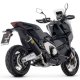 Foto 3 de SILENCIADOR RACE-TECH DE ALUMINIO NEGRO COPA CARBONO HONDA X-ADV 750 E5+ 2025 (ARROW 71985AKN)
