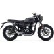 Foto 2 de SILENCIADOR REBEL COPA ALUMINIO NEGRO HONDA GB350S E5+ 2025 (ARROW 74514RBN)