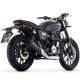 Foto 3 de SILENCIADOR REBEL COPA ALUMINIO NEGRO HONDA GB350S E5+ 2025 (ARROW 74514RBN)