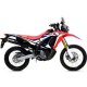 Foto 2 de SILENCIADOR THUNDER ALLUMINIO DARK HONDA CRF 250 RALLY 17 CON FONDELLO CARBY PER RACCORDI ARROW 7213