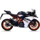 Foto 2 de SILENCIADOR THUNDER TITANIO KTM RC 390 2017 CON FONDELLO CARBY PER TUBO UNION ARROW OMOLOGATA