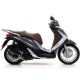 Foto 2 de SILENCIADOR URBAN ALLUMINIO DARK PIAGGIO MEDLEY 125150 1620 RIC.ARROW OMOLOG.