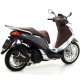 Foto 3 de SILENCIADOR URBAN ALLUMINIO DARK PIAGGIO MEDLEY 125150 1620 RIC.ARROW OMOLOG.