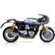 Foto 2 de SILENCIADORES PRO-RACING INOX TRIUMPH THRUXTON 12001200R 16 DX+SX RIC.ORIGINALE OMOLOGATE