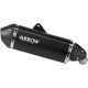 Foto 1 de SILENCIOSO EXPLORER DE ALUMINIO NEGRO SUZUKI V-STROM 1050 202526 (ARROW 72676AKN)