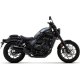 Foto 2 de SILENCIOSO HOMOLOGADO REBEL NICHROM DARK HONDA CMX 1100 REBEL 22 CON FOND.CARBY RICAMBIO ORIGINALE