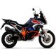 Foto 2 de SILENCIOSO HOMOLOGADO SONORA TITANIO DARK KTM 1290 SUPER ADVENTURE S 21 CON FOND. CARBY RIC.ORIGIN