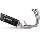 Foto 1 de SISTEMA COMPLETO CON SILENCIOSO INDY RACE EVO EN ALUMINIO NEGROAPRILIA RS 660 25-26 (ARROW 77008AKN)